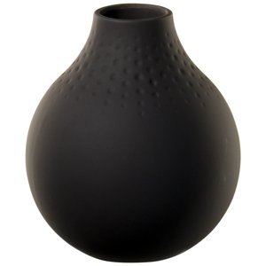 Perle váza, kicsi, Manufacture Collier noir kollekció - Villeroy & Boch