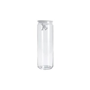 Gianni design üvegtartály, fehér, átm. 10.5 cm - Alessi