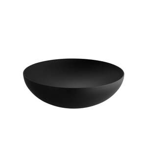 Double tál, fekete, átm. 25 cm - Alessi