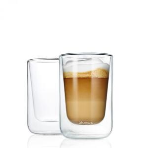 Hőálló üvegcsésze készlet cappuccino-hoz 250 ml NERO, Blomus