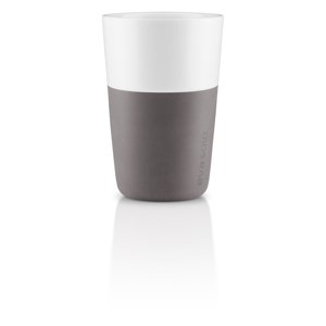 Latte kávéspoharak 360ml, sötétszürke készlet 2db, Eva Solo