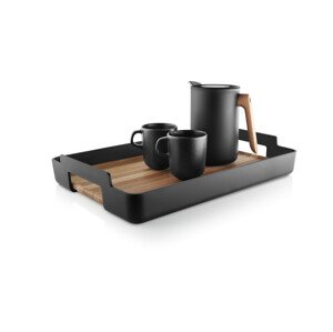 Nordic kitchen tálalótálca, fekete, téglalap alakú - Eva Solo