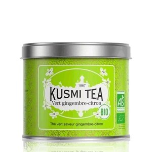 Kusmi Tea Organic Green Ginger Lemon plechovka 100g