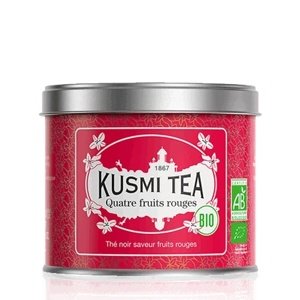 Kusmi Tea Organic Four red fruits plechovka 100g
