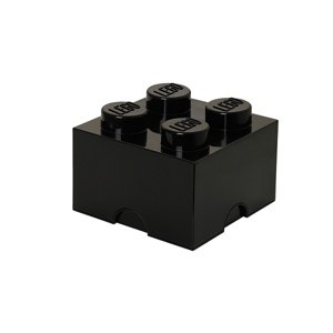 Tároló doboz 4-es, többféle - LEGO Szín: černá