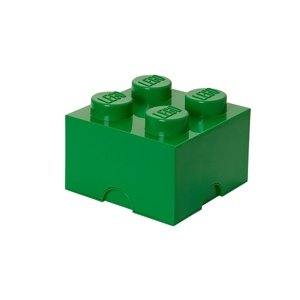 Tároló doboz 4-es, többféle - LEGO Szín: tmavě zelená