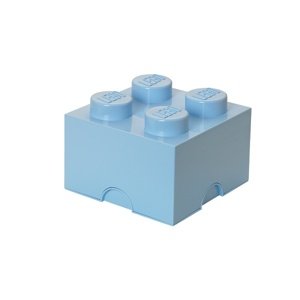 Tároló doboz 4-es, többféle - LEGO Szín: světle modrá