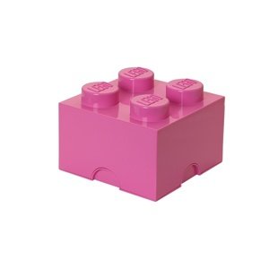 Tároló doboz 4-es, többféle - LEGO Szín: růžová