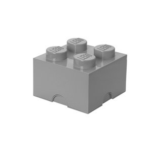 Tároló doboz 4-es, többféle - LEGO Szín: šedá