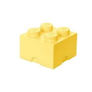 Tároló doboz 4-es, többféle - LEGO Szín: světle žlutá