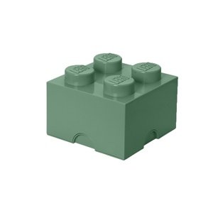 Tároló doboz 4-es, többféle - LEGO Szín: army zelená