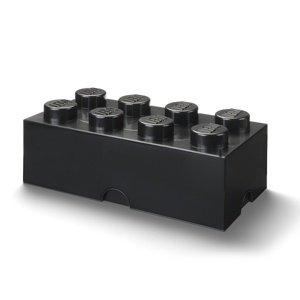 Tároló doboz 8-as, többféle - LEGO Szín: černá