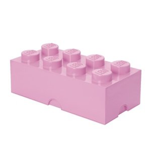 Tároló doboz 8-as, többféle - LEGO Szín: světle růžová