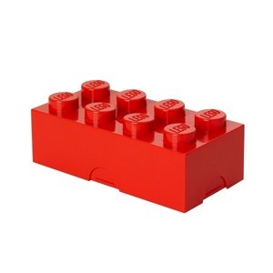 Uzsonnás doboz 10 x 20 x 7,5 cm, többféle - LEGO Szín: červená