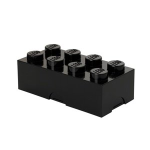 Uzsonnás doboz 10 x 20 x 7,5 cm, többféle - LEGO Szín: černá