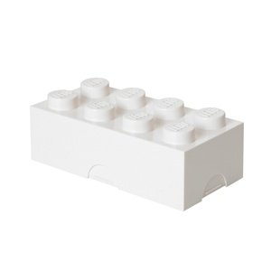 Uzsonnás doboz 10 x 20 x 7,5 cm, többféle - LEGO Szín: bílá