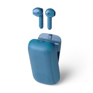 Vezeték nélküli fülhallgatók SPEAKERBUDS hangfallal együtt, több színben - LEXON Szín: modrá