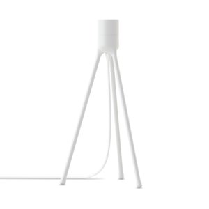 Lámpaállvány Table Tripod matt fehér, magasság 36 cm - UMAGE