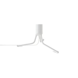 Lámpaállvány Tripod Base matt fehér, magasság 18,6 cm - UMAGE