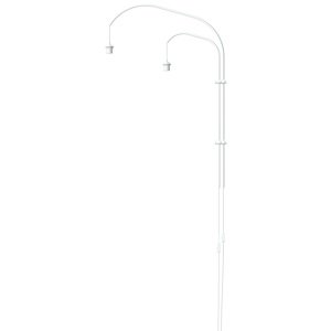 Falikar Willow wall hanger double fehér, magasság 123 cm - UMAGE