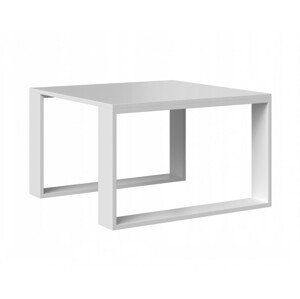 Dohányzóasztal - Holzmeister - 67 x 67 cm - fehér