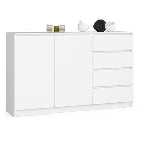Komód - Akord Furniture K160-013 - fehér