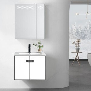 Selora fürdőszobabútor szett mosdókagylóval + LED világítással - 60 cm (6256D)