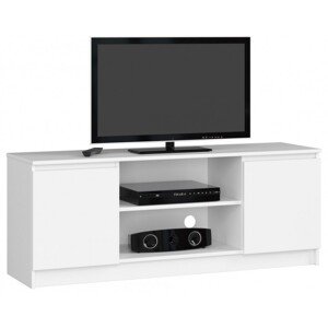 TV állvány 140 cm - Akord Furniture - fehér