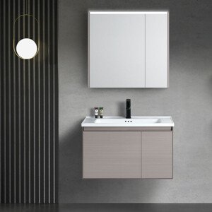 Selora fürdőszobabútor szett mosdókagylóval + LED világítással - 80 cm (503-80)