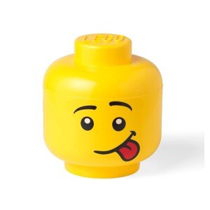 Silly S tároló doboz, LEGO, 200 ml, polipropilén, sárga