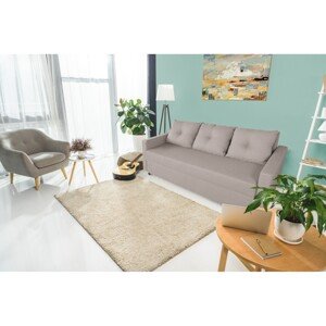 Firenze Lux Beige Kihúzható kanapé 218x85x85 cm + tárolóládával, bézs
