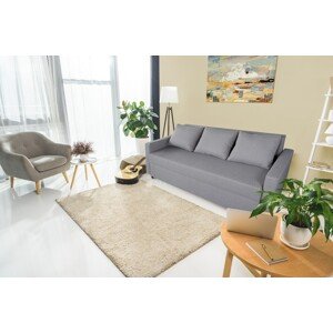 Firenze Kihúzható kanapé Grey 218x85x85cm + tárolóládával, szürke