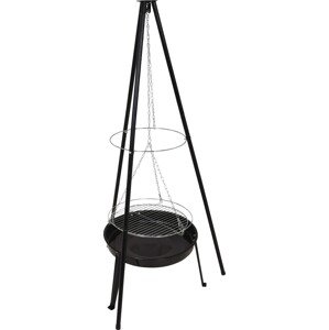 Kettle Grillező, 79x151 cm, cink, fekete