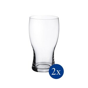2 db Pohár készlet, Villeroy & Boch, Purismo Beer Pint, 620 ml, kristályüveg