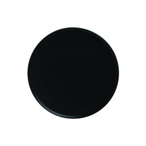 Maxwell&Williams Lapos tányér, Caviar, 24,5 cm Ø, porcelán, fekete