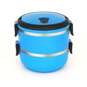 Heinner Dupla hőszigetelt ételtároló, 2x700 ml, rozsdamentes acél/polipropilén, kék