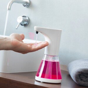 InnovaGoods S520 automata folyékony szappanadagoló, érzékelővel, 14 x 21 cm, 520 ml, műanyag