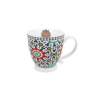 Csésze, DUO, Marokkó, 480 ml, porcelán, többszínű