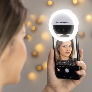 Selfie Right Light smarphone telefonokhoz InnovaGoods, újratölthető