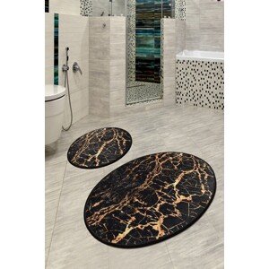 Goldes 2 db Fürdőszobai szőnyeg, Chilai, 50x60 cm/60x100 cm, színes