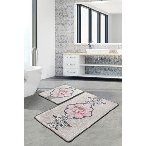 Rosas 2 db Fürdőszobai szőnyeg, Chilai, 50x60 cm/60x100 cm, színes