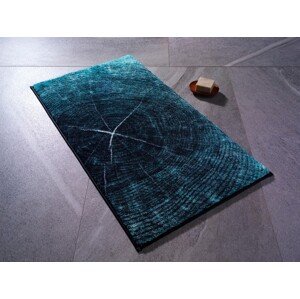 Timber Fürdőszobai szőnyeg, Confetti, 80x140 cm, zöld
