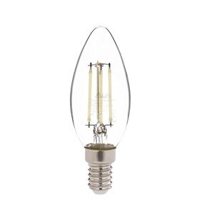 LED Izzó, Sage, E14 Düz - White, E14, 4 W, 6500K, 450 Lm, üveg