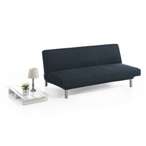 Belmarti Elasztikus kanapéhuzat  bi-stretch, Viena, click-clack, 2 személyes, jacquard, kék
