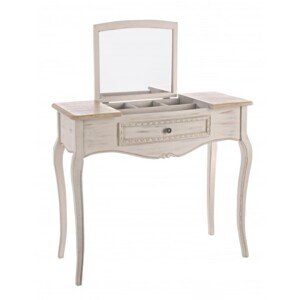 Clarisse Fésüldökőasztal, Bizzotto, 90x40x80 cm, császárfa