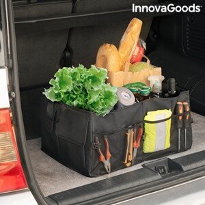 Összecsukható szervező az InnovaGoods autó csomagtartójához, 39x26x55 cm, poliészter/nejlon