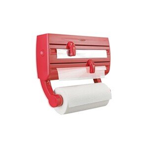Leifheit Papírtörlő/konyhai alumínium/műanyag fólia tartó, Parat F2, műanyag, piros