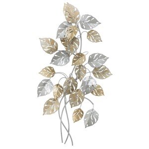 3D Leaf Fali dekoráció, Mauro Ferretti, 50x7.5x90.5 cm, vas