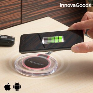 InnovaGoods Kábel nélküli töltő Smartphone-okhoz Qi, Ø10 cm