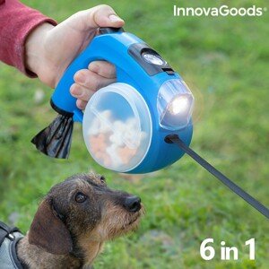 Compet InnovaGoods LED 6 az 1-ben behúzható kutya póráz